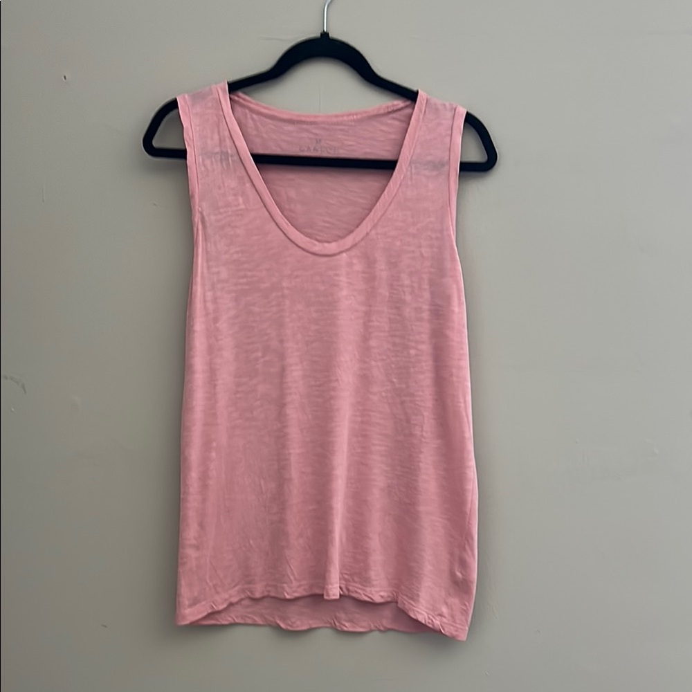 Caslon Pink Sleeveless Tank Top